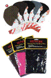 Surefit Slumber Nets - Light, Medium & Dark Brown & Grey,Network Nets Triangle Nets Black