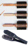 Denman Thermal Straightening Brush-Black,DeSoto #9926 Large Radial