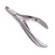 Mehaz Stainless Steel DS Lap Cuticle 1/2" Nipper