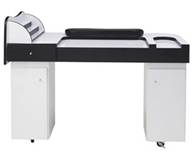 Manicure table - black & white